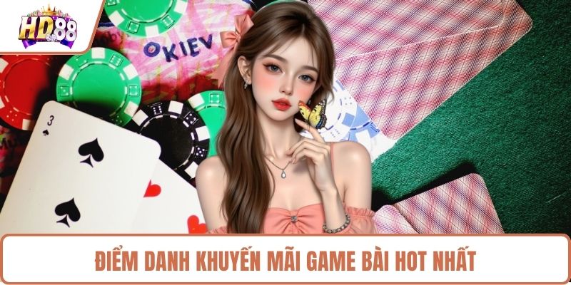 Điểm danh khuyến mãi game bài hot nhất